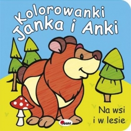 Kolorowanik Na Wsi W Lesie - Hurtownia Zabawek Poznań