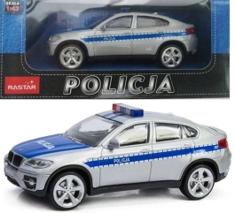 Policja Bmw X6 1:43 - Hurtownia Zabawek Poznań