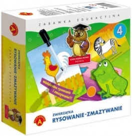 Rysowanie - Zmazywanie Zwierzątka - Hurtownia Zabawek Poznań