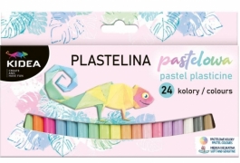 Plastelina Pastelowa 24 Kolory Kidea - Hurtownia Zabawek Poznań