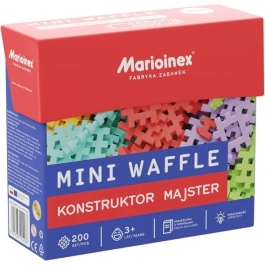 Klocki Wafle Mini Majster 200 El - Hurtownia Zabawek Poznań