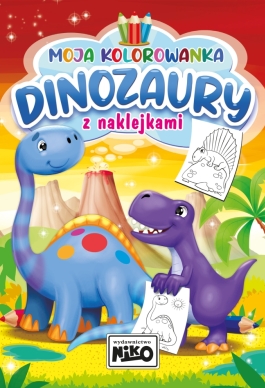 Kolorowanka Z Nakl.dinozaury - Hurtownia Zabawek Poznań