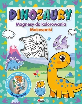 Magnesy Do Kolorowania Dinozaury - Hurtownia Zabawek Poznań